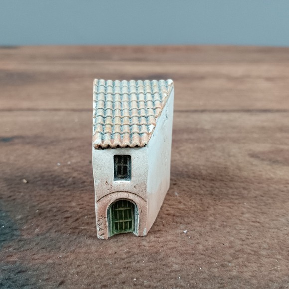 Charming GAULT French Ceramic House Figurine Miniature Rustic Home Decor - Picture 1 of 5